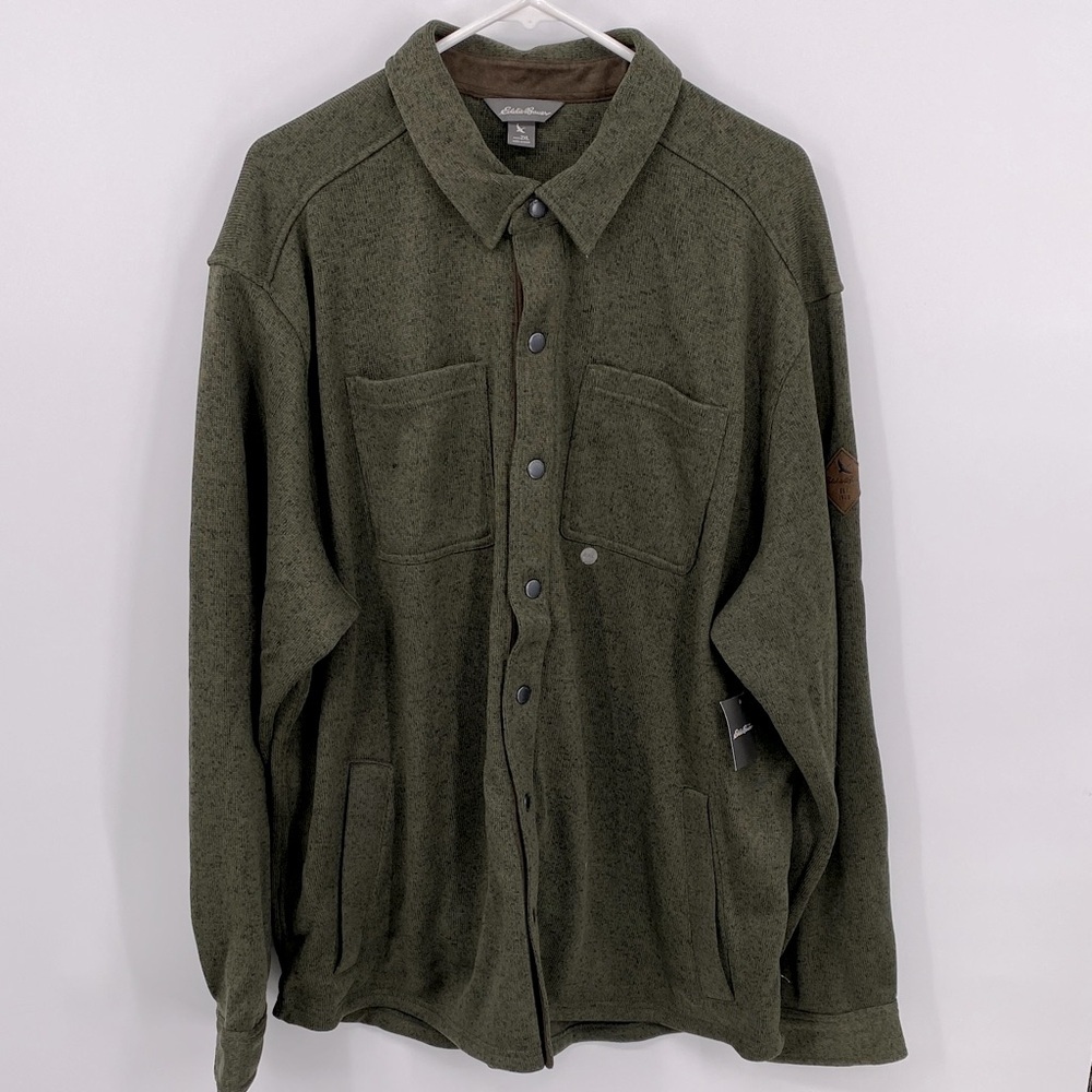 Eddie Bauer Men’s Radiator Shirt Jacket NWT Size XXL